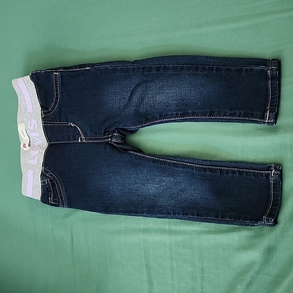 Levi's Baby Girl Skinny Jeans, Size 12 months, Excellent Condition